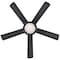 Westinghouse Comet 52" 5-Blade Matte Black Indoor Ceiling Fan w/Dimmable LED Light 7224200 - alternate 5